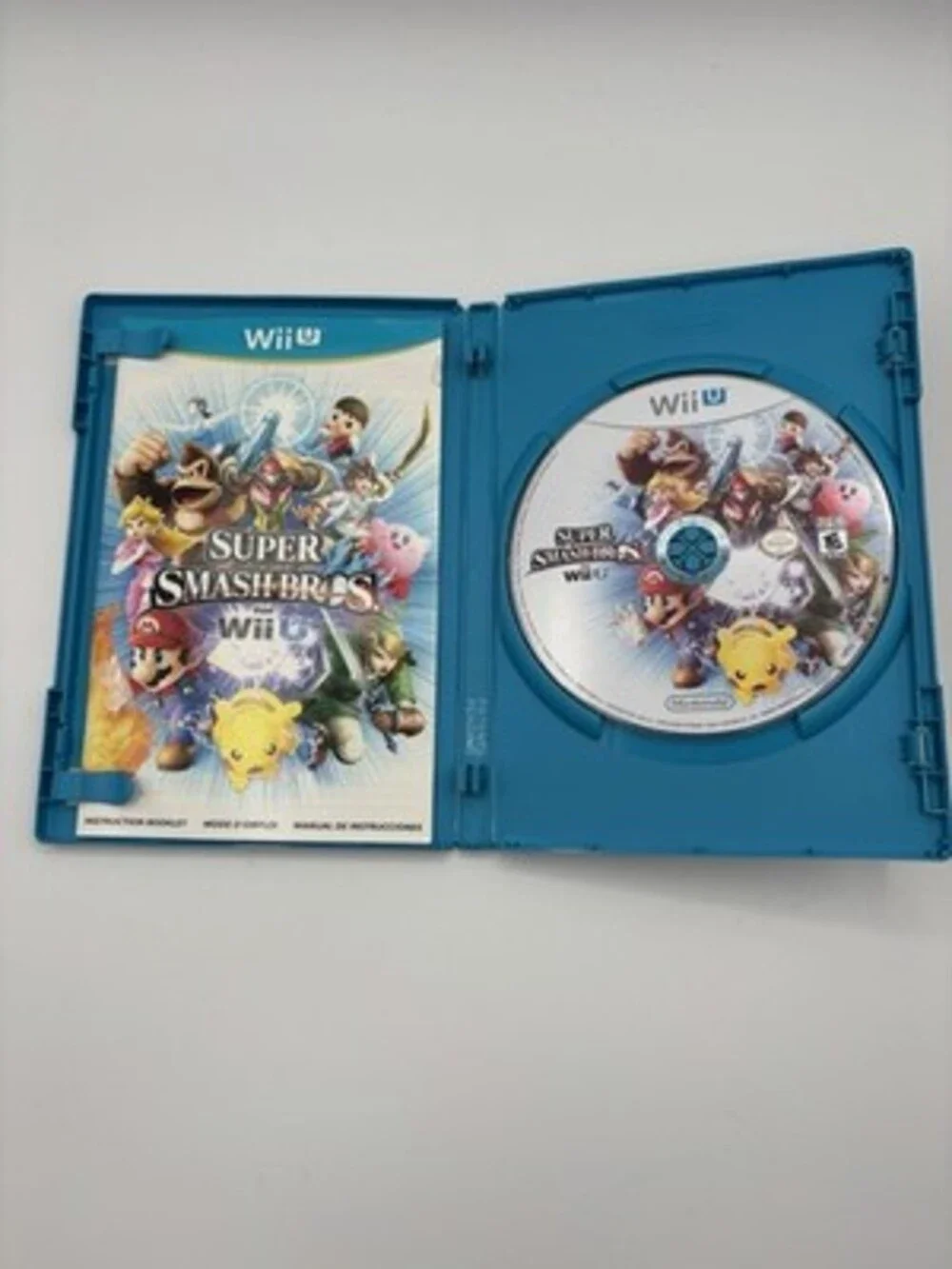 Nintendo Super Smash Bros. for Wii U Fighting 2014 Multiplayer Manual NTSC-U/C
